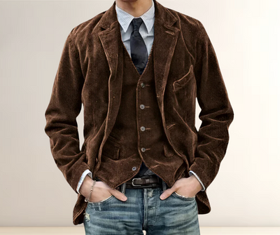 MATTEO - RETRO-JACKE UND -WESTE