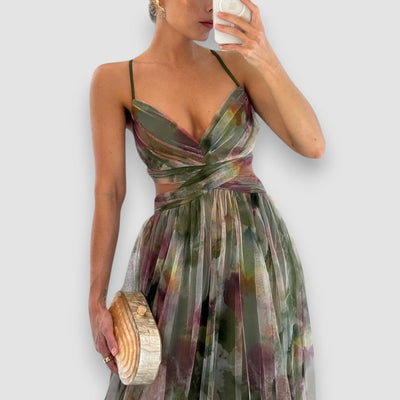 Verity | Maxikleid mit Blumenprint