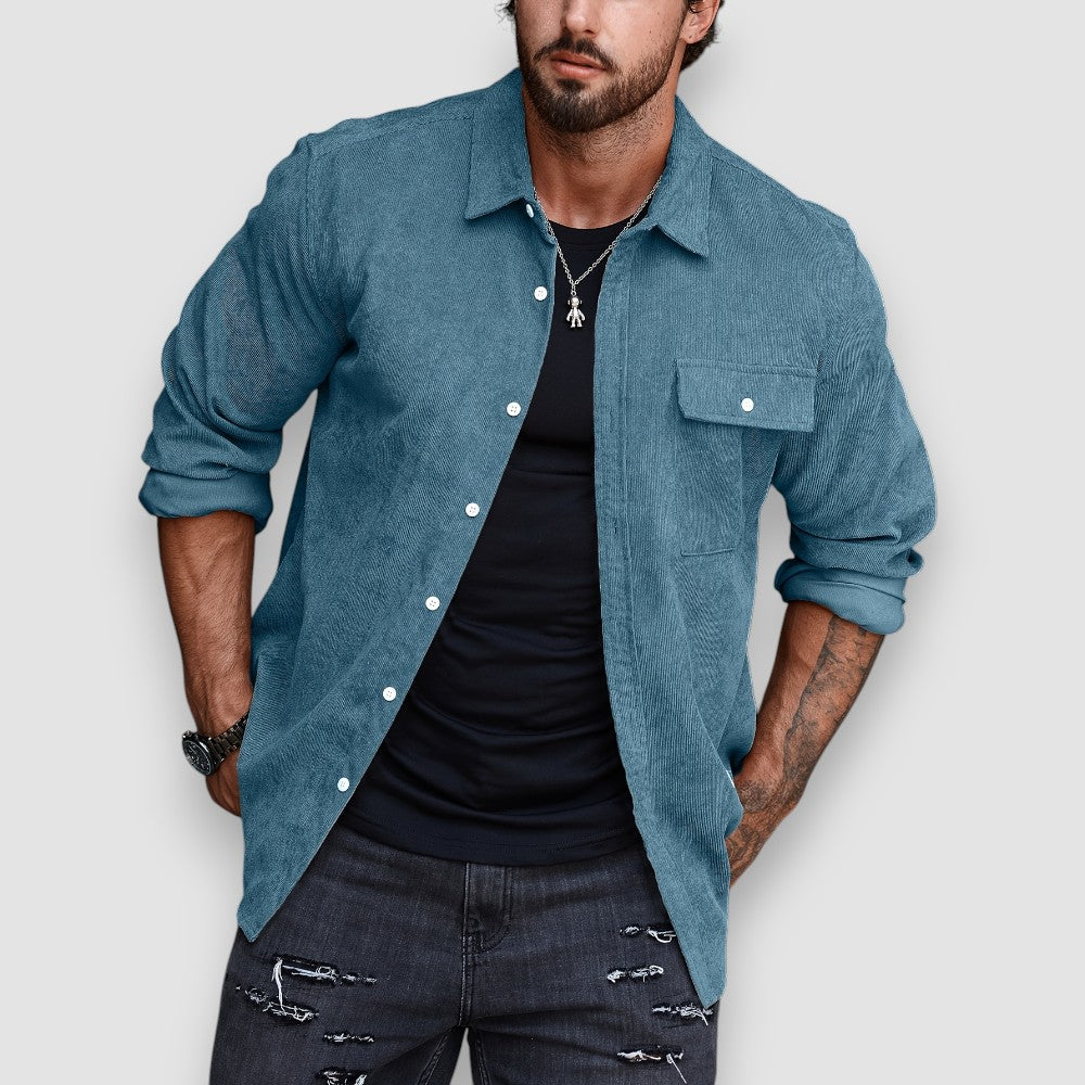 Lior | Button-Up Long Sleeve Shirt