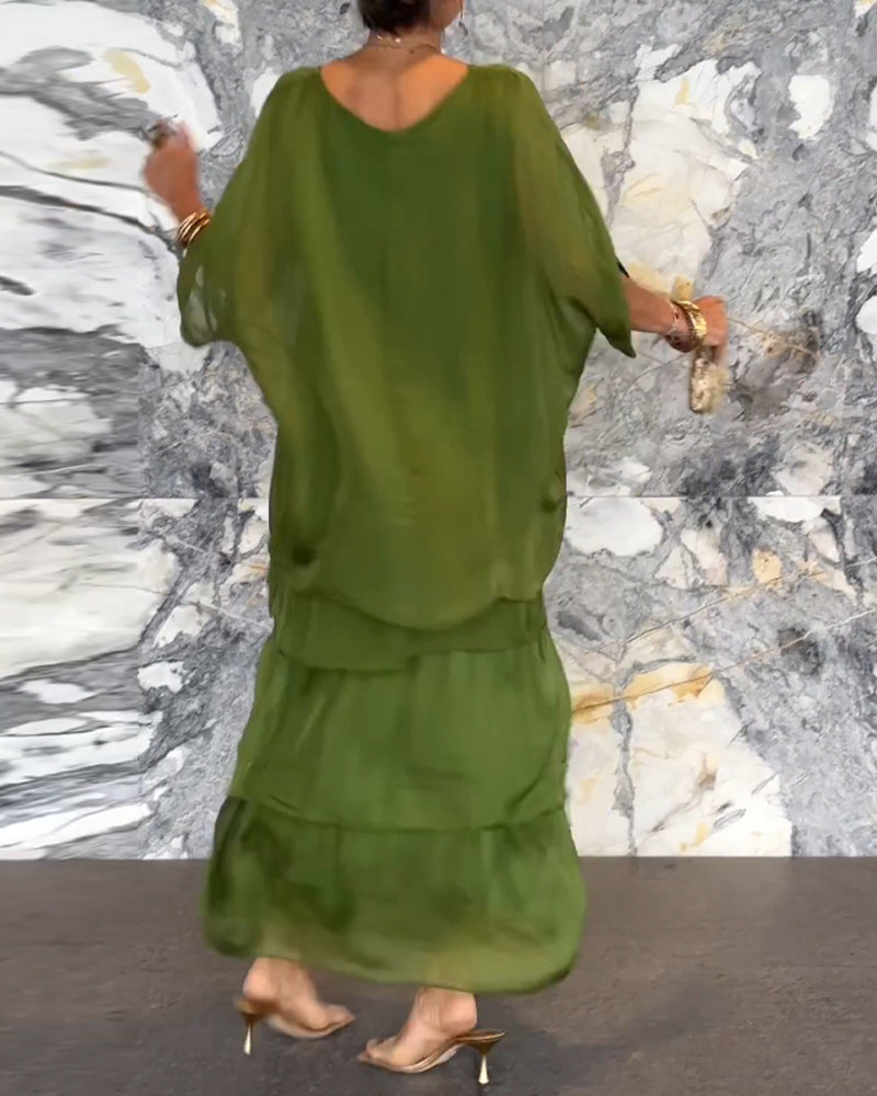 Megumi | 💕💕Kleid im lockeren Kunststil🔥