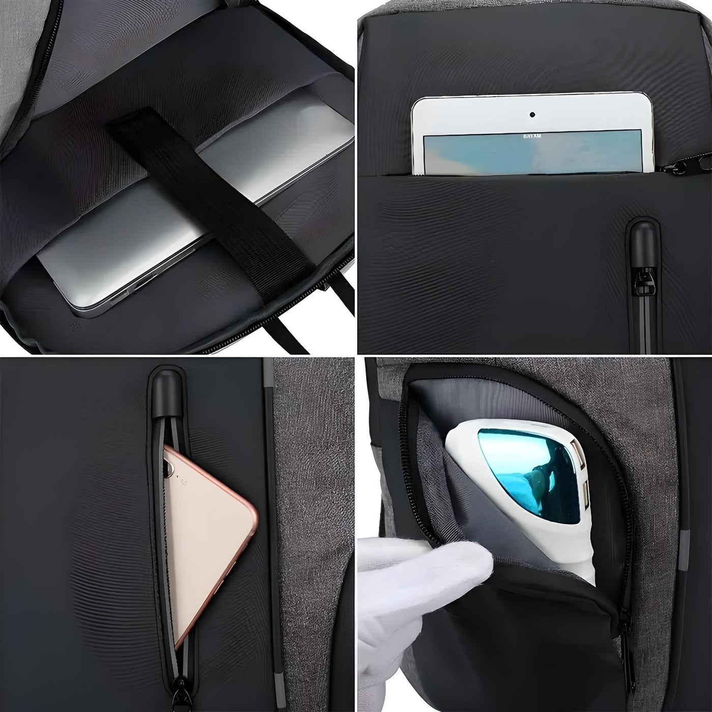 Herren Rucksack Mit Mehreren Fächern | Leichtgewicht