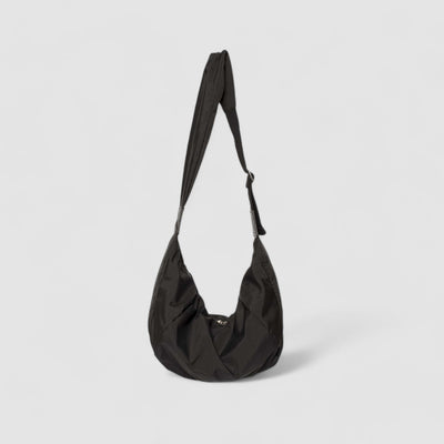 Puffer Schultertasche Damen – Vegane Leder Hobo Bag mit Reißverschluss