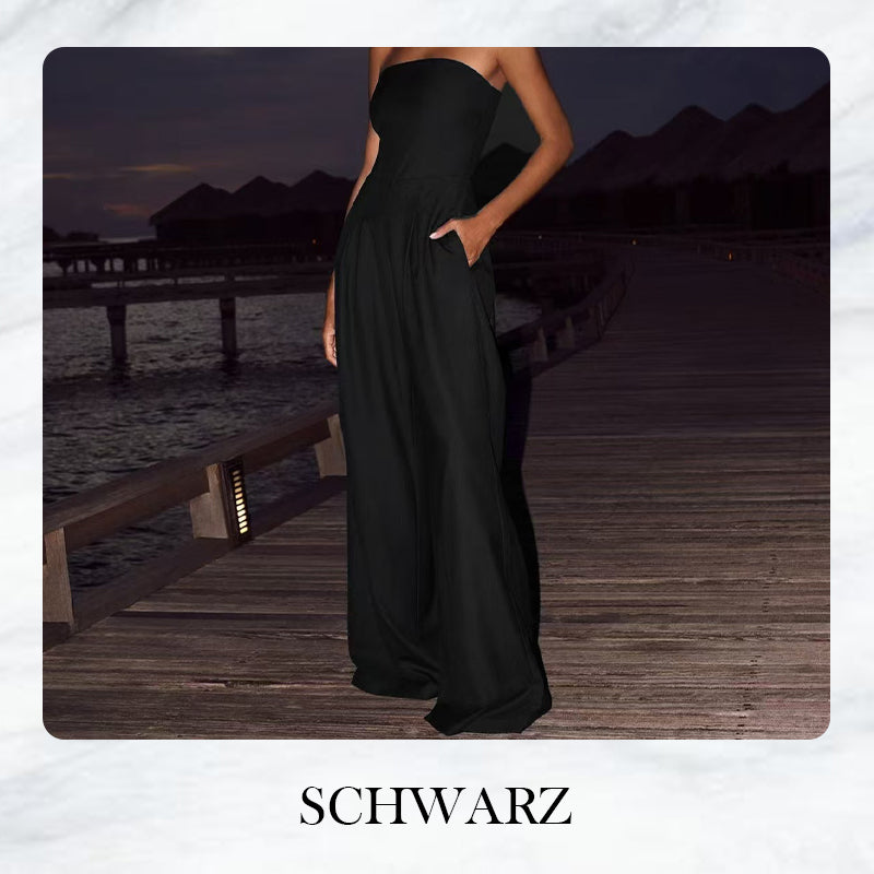 Kate | Ärmelloser Jumpsuit mit Taschen