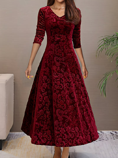 Elliana - Stilvolles Samtkleid für Damen