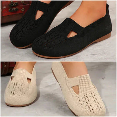 Adeline | Bequeme, atmungsaktive Strick-Schuhe für Damen zum Gehen