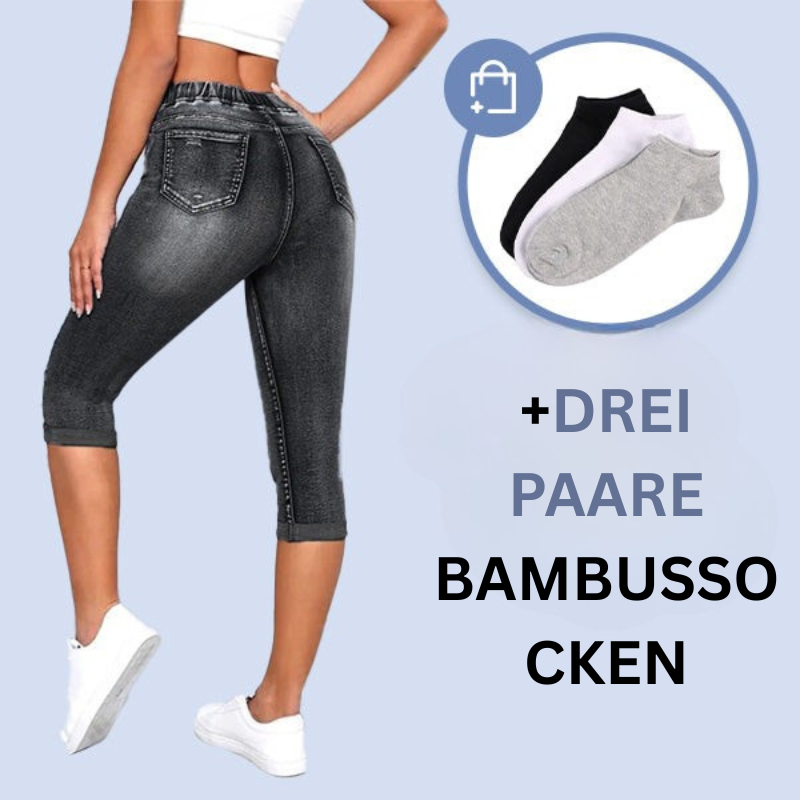 Striveon- Kurze Damenjeans