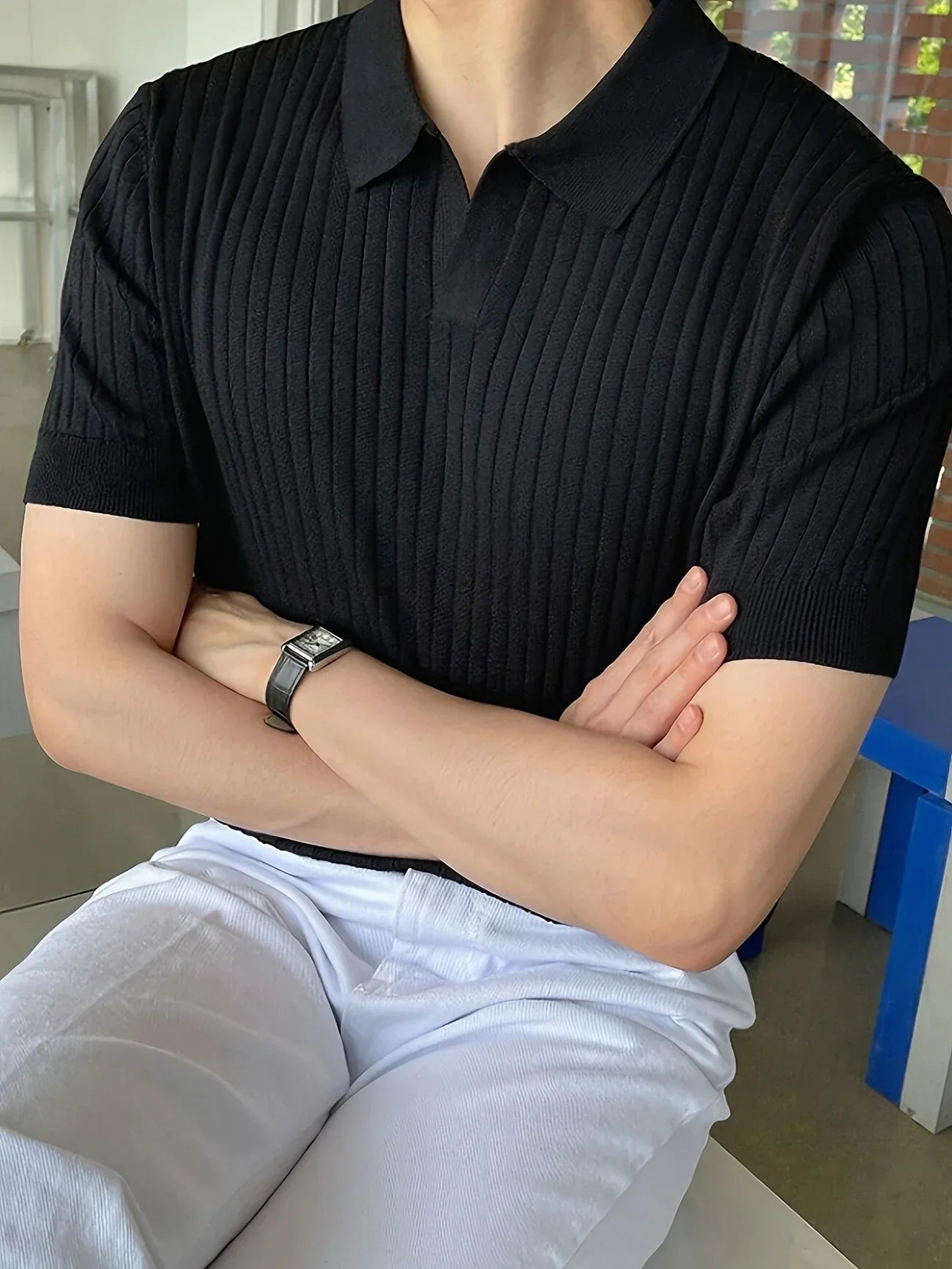 Kennedi | Casual Polo-Shirt mit Kurzärmeln