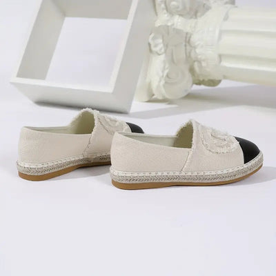 Zweifarbige Damen-Ballerinas – Leicht & Atmungsaktiv