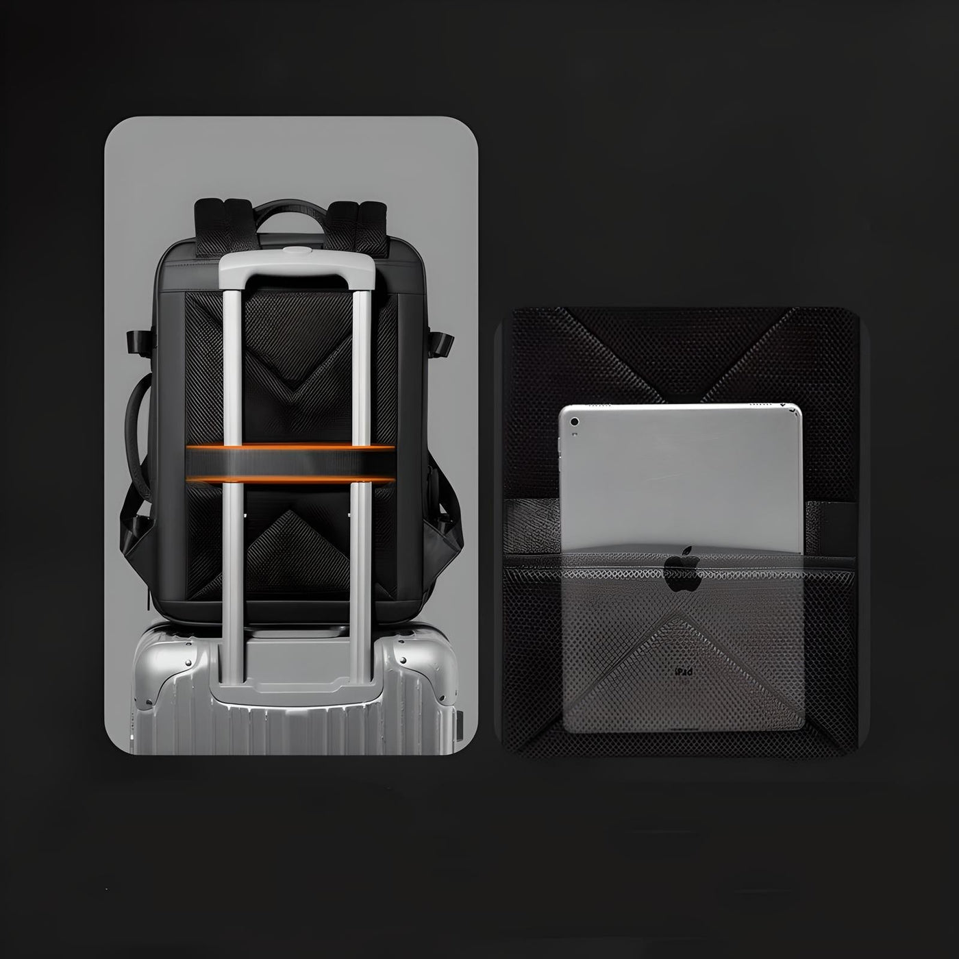 Herren Rucksack Mit Mehreren Fächern | Reisen