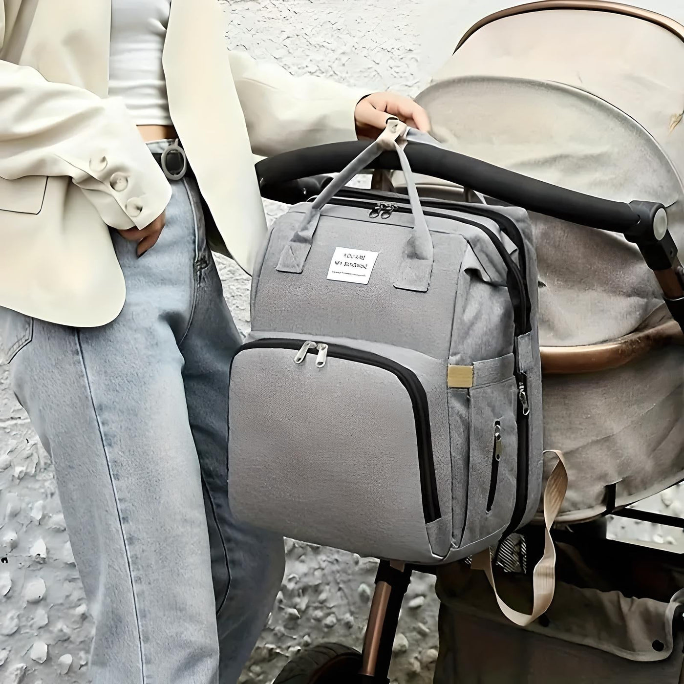Wickelrucksack Für Damen | Mehrere Taschen