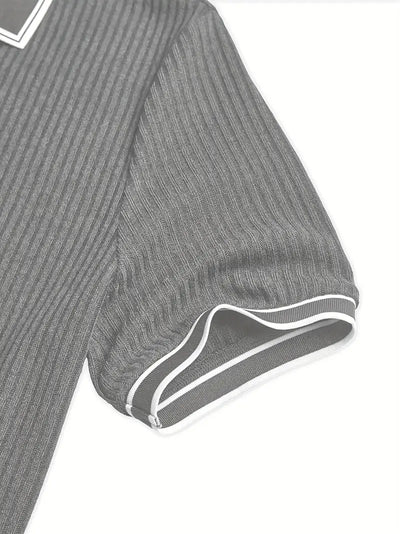 Donovan | Elegantes Polohemd Mit Kurzen Ärmeln