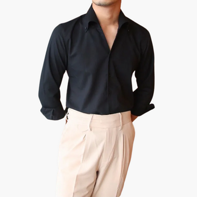 Old Money Herren - Hemd mit klassischem Streifenmuster