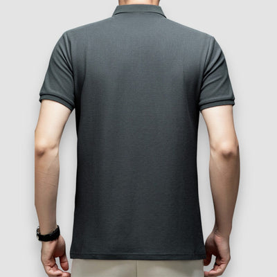 Laurent | Cotton Polo Shirt