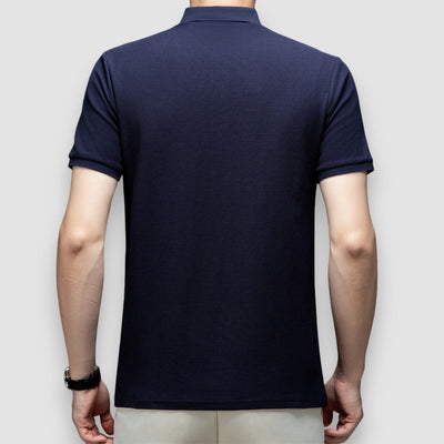 Laurent | Cotton Polo Shirt