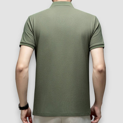Laurent | Cotton Polo Shirt