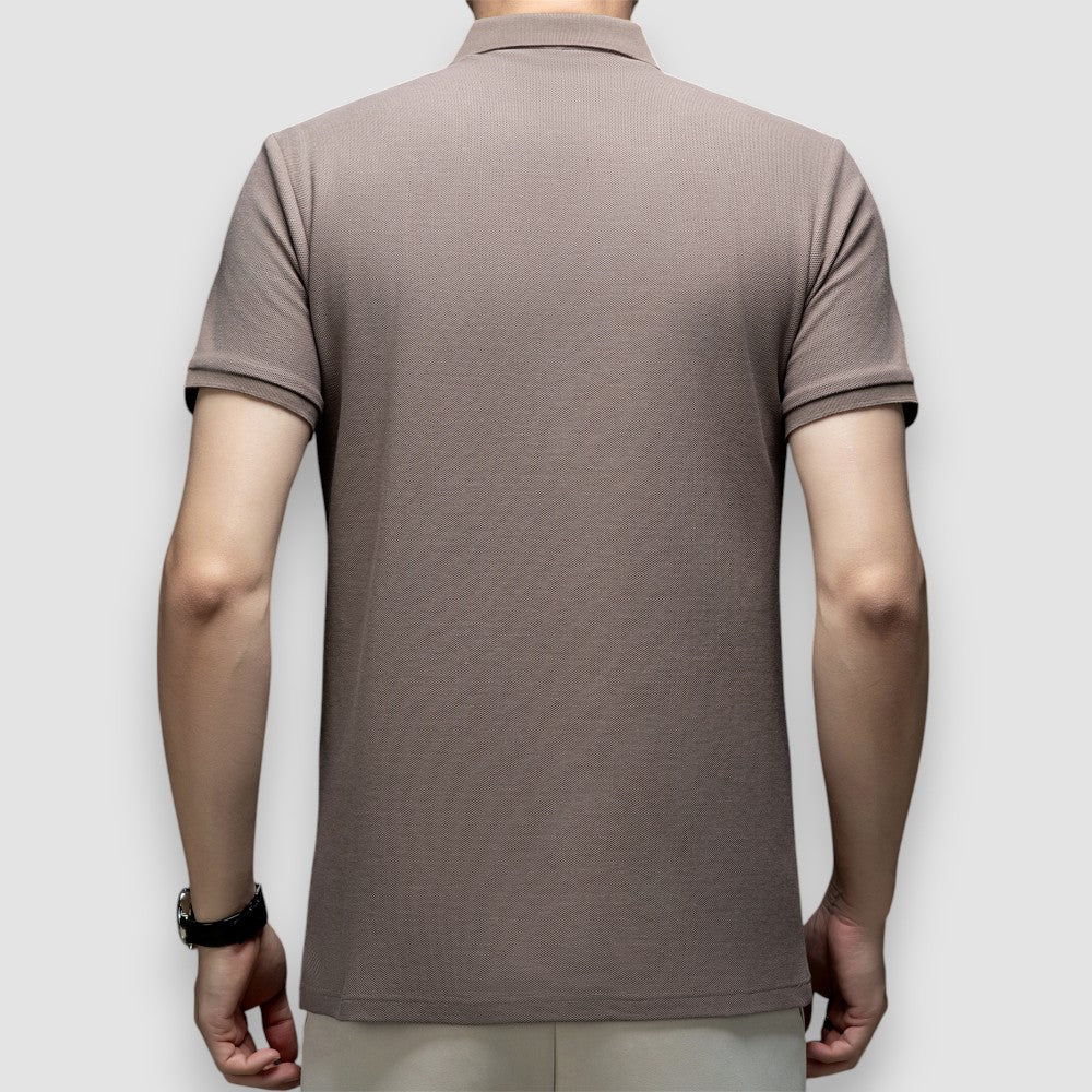 Laurent | Cotton Polo Shirt