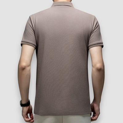 Laurent | Cotton Polo Shirt