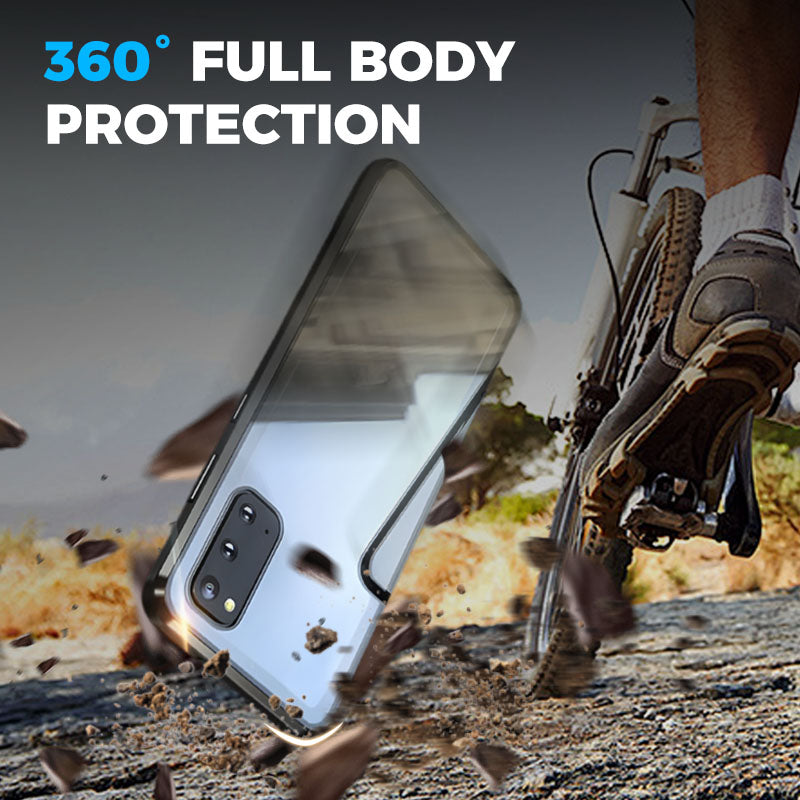 Conner | Anti-Spion Magnet-Handyhülle für Samsung S21-25-Serie