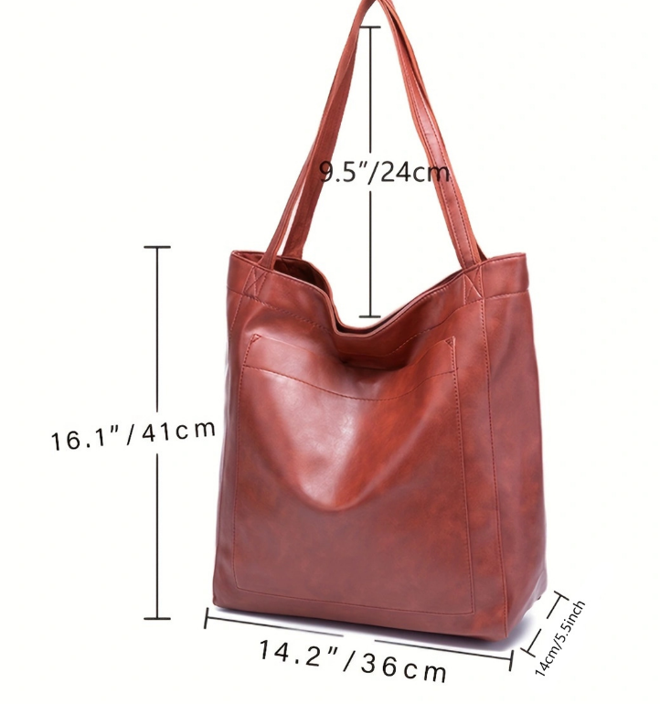 Klara - Elegante Lederhandtasche