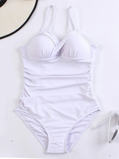 Julianna - Gepolsterter Stilvoller Übergröße Badeanzug