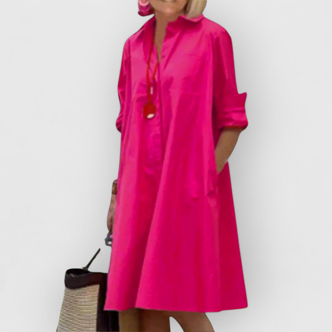 Dinna | rosa elegantes Kleid