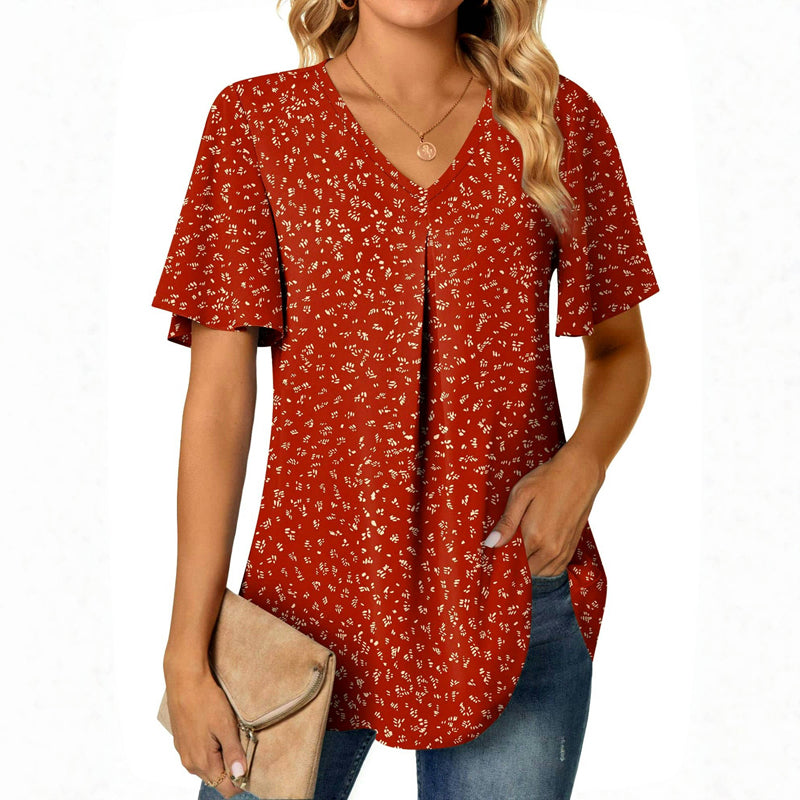 Clayne | Vintage lässige Bluse