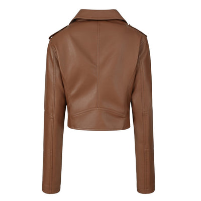 Kaya | Leder Langarm Jacke