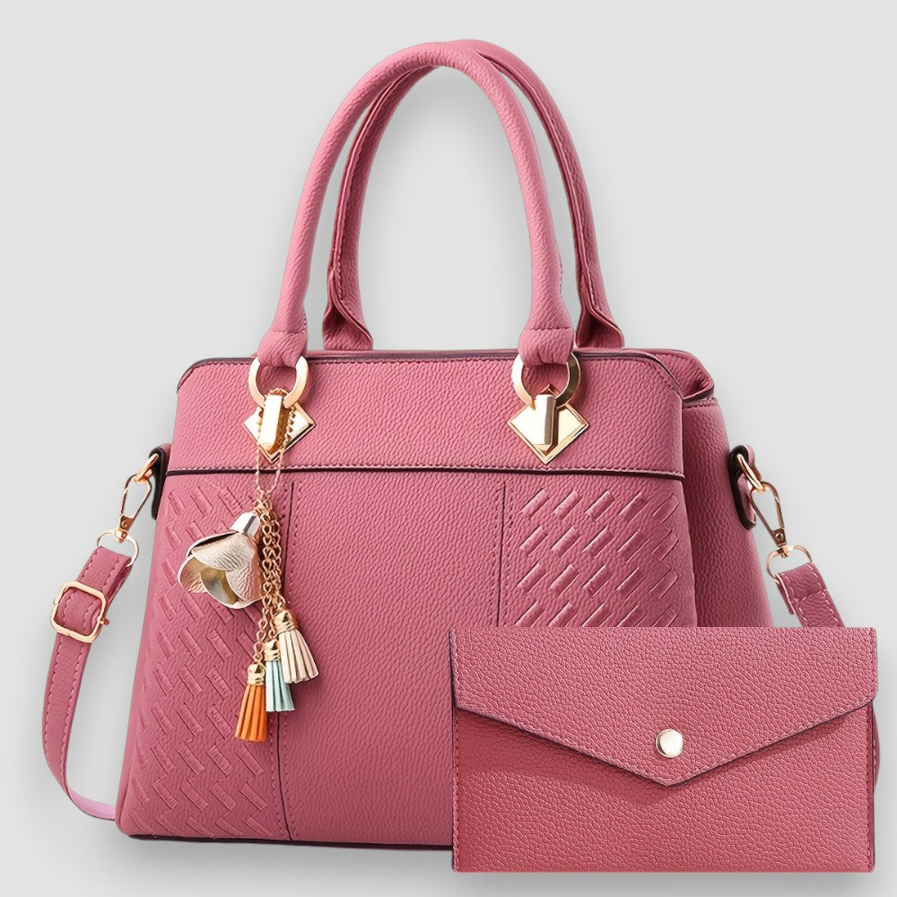 Lucy | Elegante Handtasche mit abnehmbarem Riemen