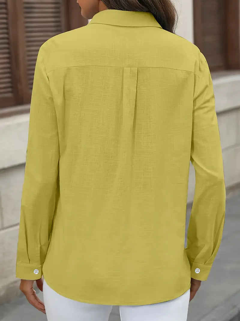 Athena - Baumwollhemd Mit Fronttaschen