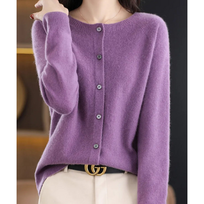 Olivia - Cardigan aus weicher Kaschmirwolle