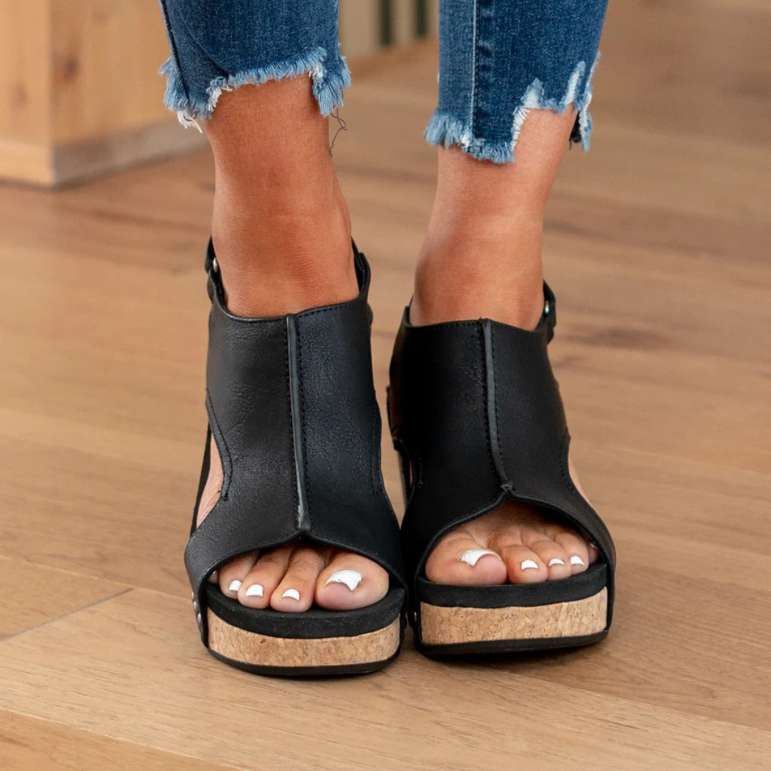 Loren | Bequeme Sandalen Mit Keilabsatz