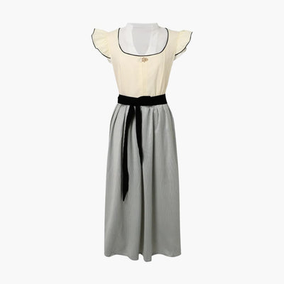 Herzausschnitt Dirndl kleid für Damen - Oktoberfest 2025