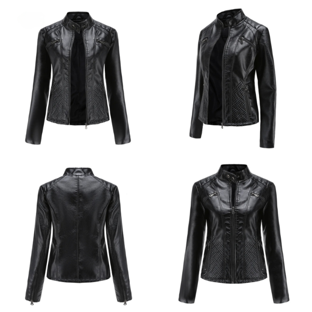Robyn™ elegante Lederjacke