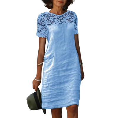 Yolanda | Kurzärmeliges Kleid für Frauen