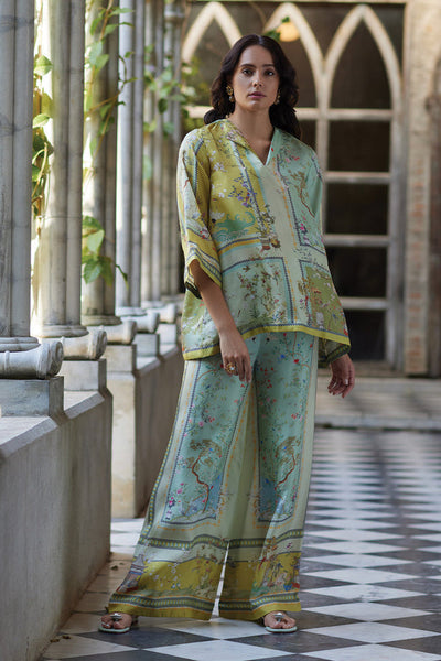 Paulette – Ausstrahlung Fusion Blumenhosen Satz