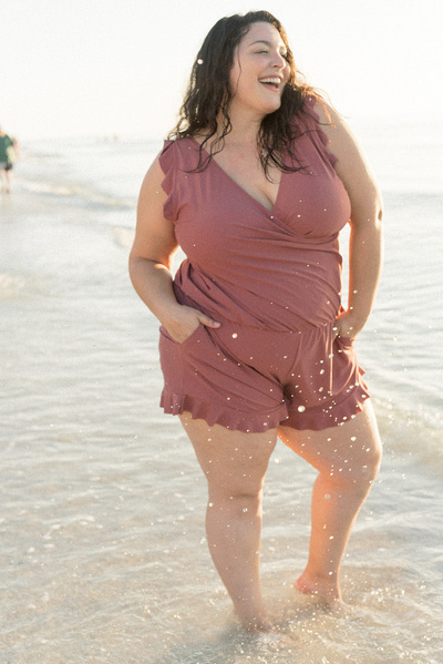 Damen Schwimm-Overall mit integriertem BH – Marisa