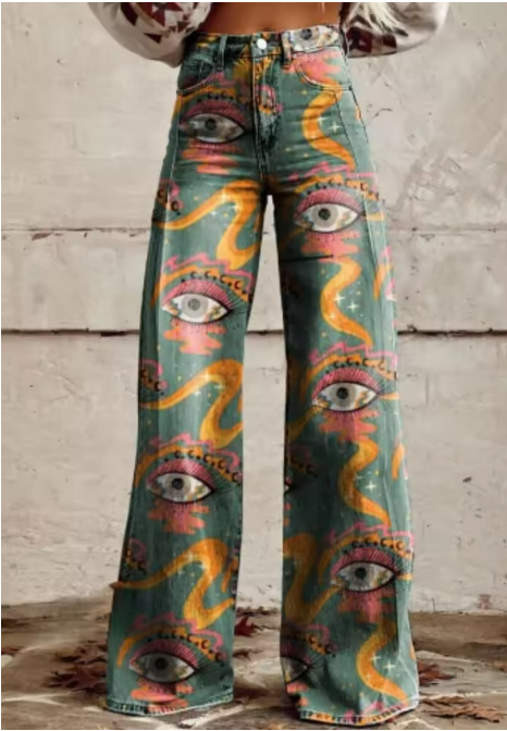 Behn Berlin | Trendige Boho-Vintage-Hose für einen Bohemien-Look