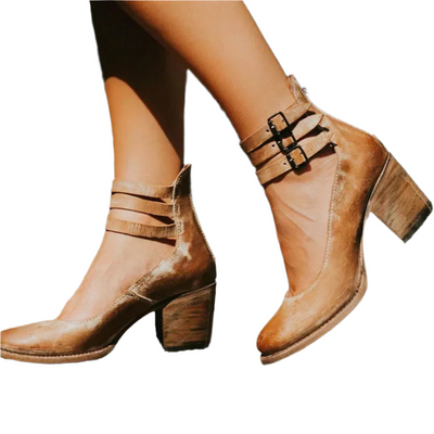 Wooden Walk - Edle High Heels