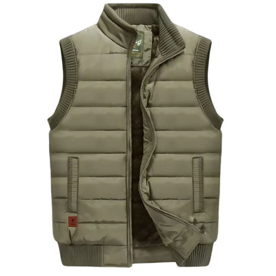 Warme Outdoor Weste mit Futter für Herren