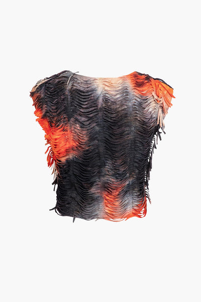 Charlene | Fransen-Zweiteiler mit Top & Rock