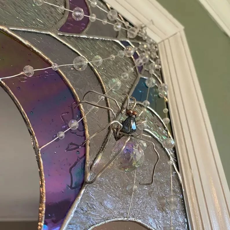 NetzZauber™ Handgefertigte Spinnennetz-Details