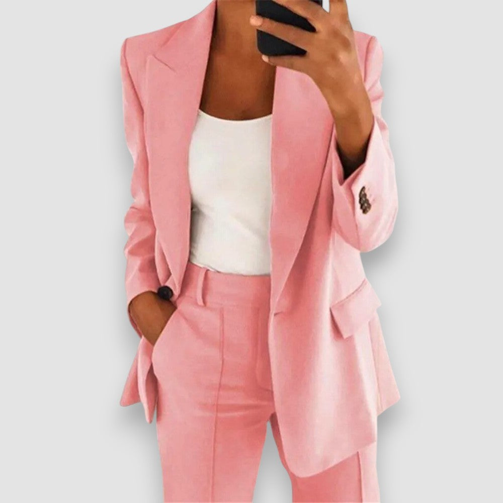 Elsa | Eleganter Blazer+Hose Business Set