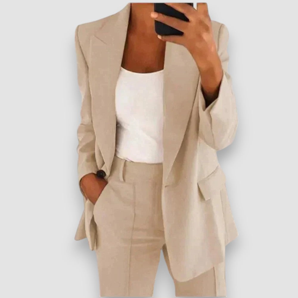Elsa | Eleganter Blazer+Hose Business Set