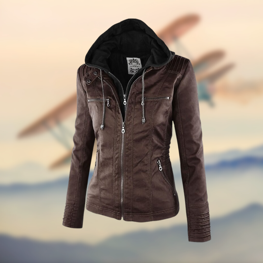 Alessia - Elegante und einzigartige Lederjacke