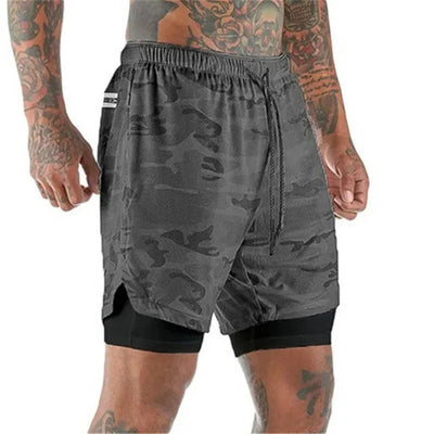 Herren Laufshorts mit doppeltem Layer – Mailand