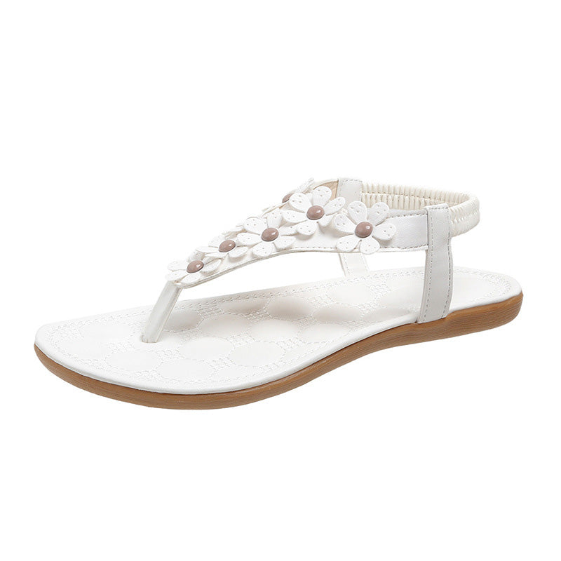 Doug | 3D-Blumen Strandsandalen
