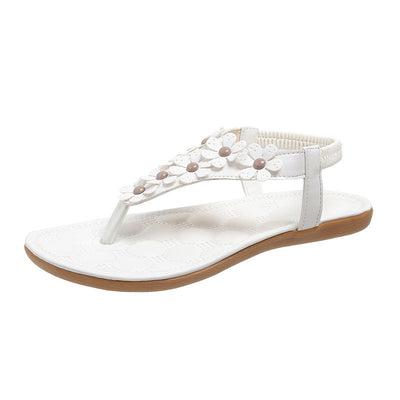 Monique | 3D-Blumen Strandsandalen