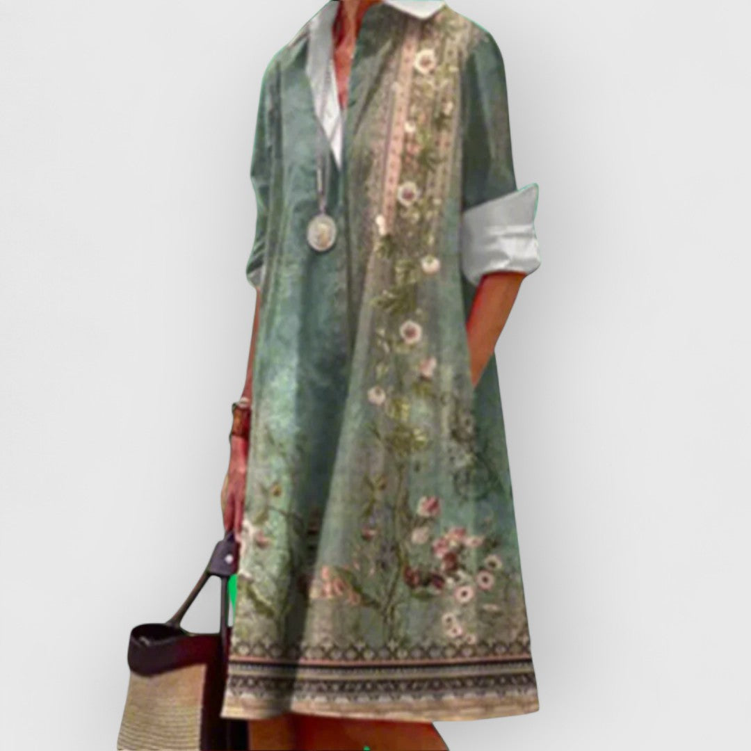 Ellie | geblümtes Kleid