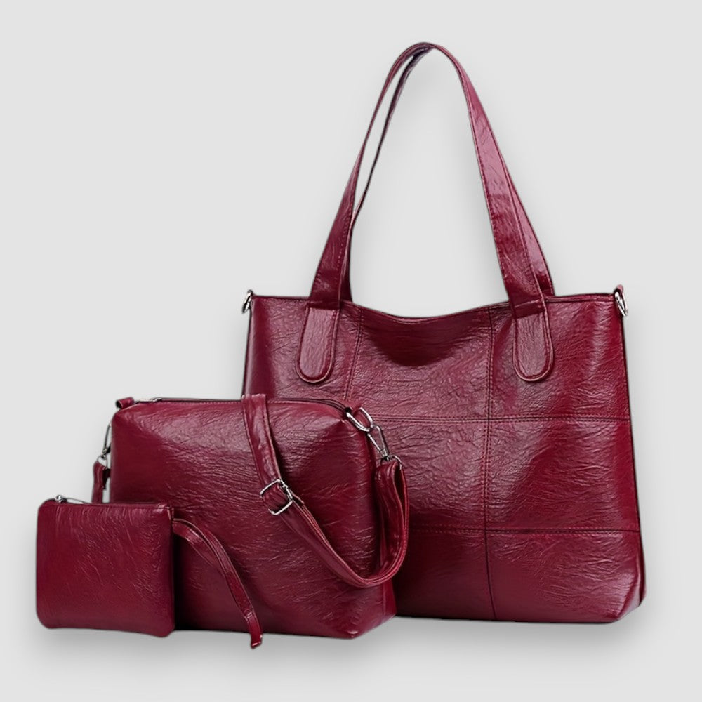 Lior | 3-teiliges Leder Taschenset