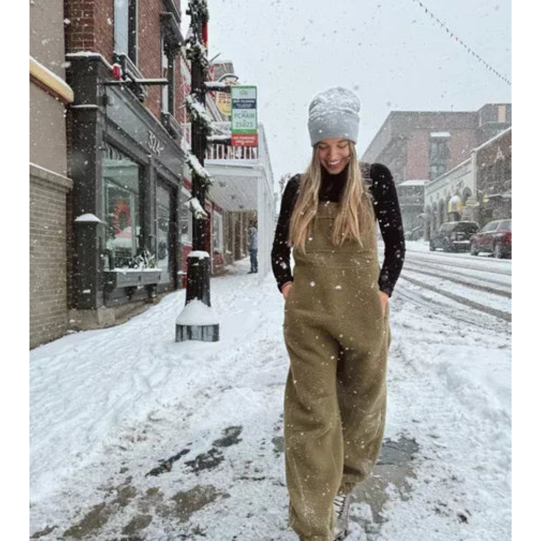 Damen Warme Winter Jumpsuit | Bequeme